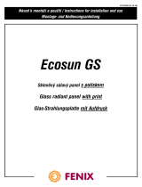 Fenix Ecosun GS 600 Instructions For Installation And Use Manual