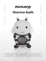 Miniland Baby thermo bath Benutzerhandbuch