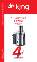 King P 1110 S Exotic Benutzerhandbuch