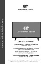 CONTINENTAL EDISON CELED32S0817B3 Benutzerhandbuch