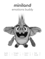 Miniland emotions buddy Benutzerhandbuch