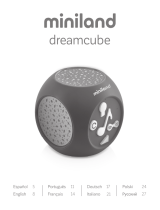Miniland dreamcube space Benutzerhandbuch
