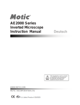 Motic AE2000 Series Benutzerhandbuch