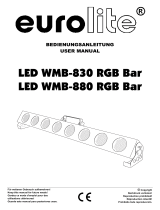 EuroLite LED WMB-830 RGB Bar Benutzerhandbuch