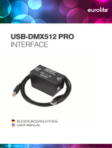 EuroLite USB-DMX512 PRO Benutzerhandbuch