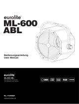EuroLite ML-600 ABL Benutzerhandbuch