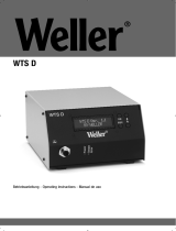 Weller WTS D Benutzerhandbuch