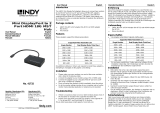 Lindy Mini DP to Dual HDMI MST Hub Benutzerhandbuch