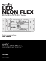 EuroLite LED NEON FLEX Controller PRO Benutzerhandbuch