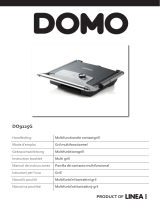 Domo Multifunktionskontaktgrill, 2000 Watt Bedienungsanleitung
