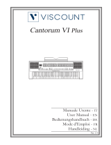 Viscount Cantorum VI Plus Benutzerhandbuch