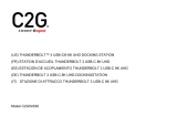 C2G Thunderbolt C2G54536 Benutzerhandbuch