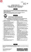 Ingersoll-Rand 293–EU Benutzerhandbuch