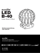 EuroLite LED B-40 Benutzerhandbuch