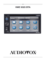 Audiovox VME 9325 BTA Bedienungsanleitung