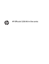 HP OfficeJet 5200 All-in-One Printer series Benutzerhandbuch