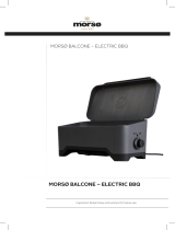 Morso Balcone - electric BBQ Bedienungsanleitung