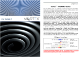 Vortex VX 2400LP Series Benutzerhandbuch