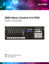 EuroLite DMX Move Control 512 PRO Benutzerhandbuch