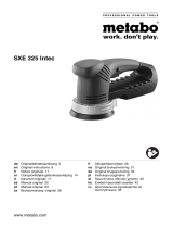 Metabo SXE 325 INTEC Bedienungsanleitung