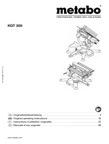 Metabo KGT 300 Bedienungsanleitung