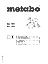 Metabo HWA 5500 M Bedienungsanleitung