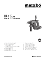 Metabo BHA 36 LTX Compact Bedienungsanleitung