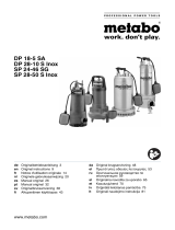 Metabo DP 28-10 S Inox Bedienungsanleitung