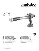 Metabo KPA 12 400 Bedienungsanleitung