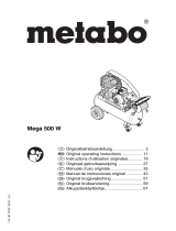 Metabo MEGA 500 W Bedienungsanleitung