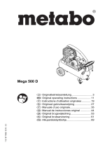 Metabo Mega 500 D Bedienungsanleitung