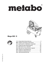 Metabo Mega 600 D Bedienungsanleitung