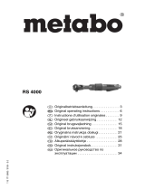 Metabo RS 4000 Bedienungsanleitung