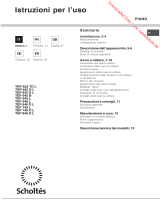 Scholtes TEP 745 L Operating Instructions Manual