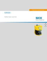 SICK S3000 Safety Laser scanner Mounting instructions