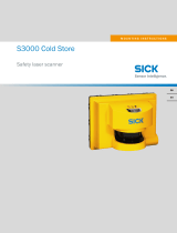 SICK S3000 Cold Store Safety Laser Scanner Mounting instructions