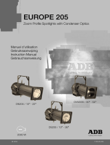 ADB EUROPE 205 DS205 Benutzerhandbuch
