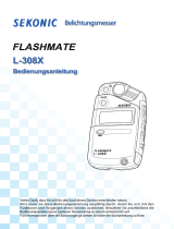 Sekonic L-308X-U FLASHMATE Light Meter Bedienungsanleitung