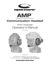 Ops-Core AMP Communication Headset Benutzerhandbuch