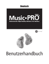 Etymotic MP-9-15 Music-PRO Electronic Earplugs Benutzerhandbuch