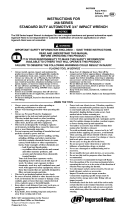 Ingersoll-Rand LA158 Instructions Manual