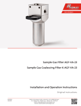 Buhler AGF-VA-23-P-F25 Installation And Operation Instruction Manual