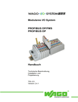 WAGO PROFIBUS DP/FMS Fieldbus Coupler Benutzerhandbuch