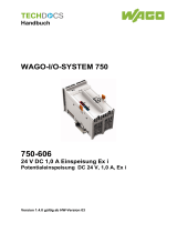 WAGO 24VDC 1.0A Ex i power supply Benutzerhandbuch