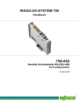 WAGO Serial Interface RS-232 / RS-485 Benutzerhandbuch