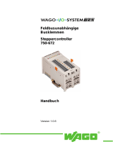 WAGO Stepper Controller 70 V / 7.5 A 6IN, 2OUT Benutzerhandbuch