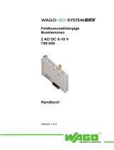 WAGO 2-channel, 0-10VDC Benutzerhandbuch