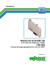 WAGO 2-channel, 4-20mA, HART, single-ended Benutzerhandbuch