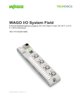 WAGO 8-Channel Digital Input/Outout Benutzerhandbuch