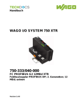 WAGO PROFIBUS DP/V1 12 Mbd /XTR Benutzerhandbuch